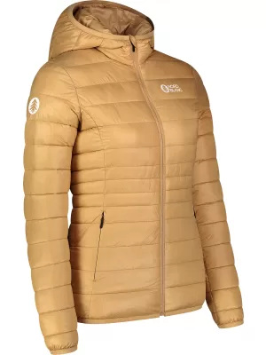 Ženska prešita jakna NORDBLANC SPARKLE NBWJL7947 BEŽ