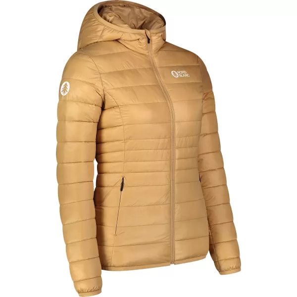  Ženska prešita jakna NORDBLANC SPARKLE NBWJL7947 BEŽ 