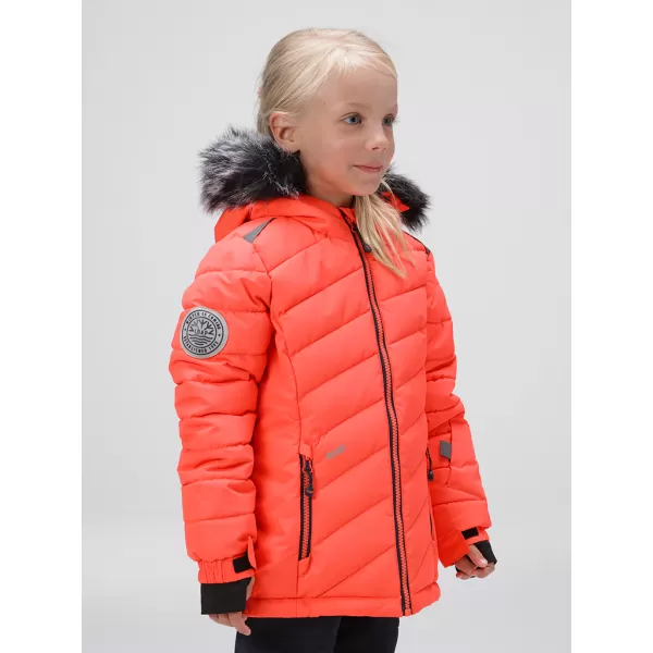  Otroška zimska jakna LOAP FULSACA OLK2321 ORANŽNA 