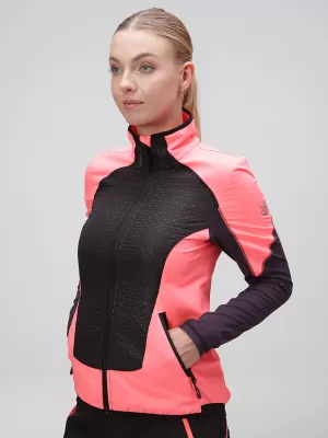 Ženska softshell jakna LOAP UXULA XLW2305 ORANŽNA