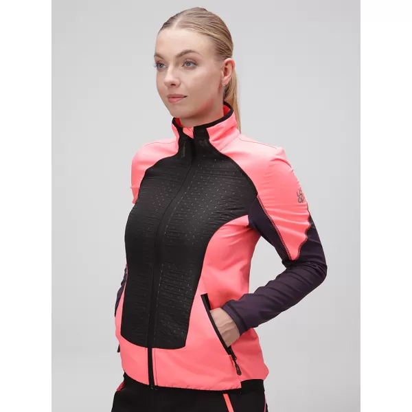  Ženska softshell jakna LOAP UXULA XLW2305 ORANŽNA 