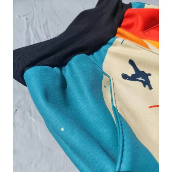  Otroške softhell hlače WAMU MOUNTAIN BIKE SVĚTLÁ BOLJ OBARVANO 