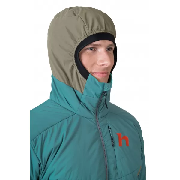  Moška jakna HANNAH KECHU HOODY OLJE MODRO/ŽGANA OLJKA 