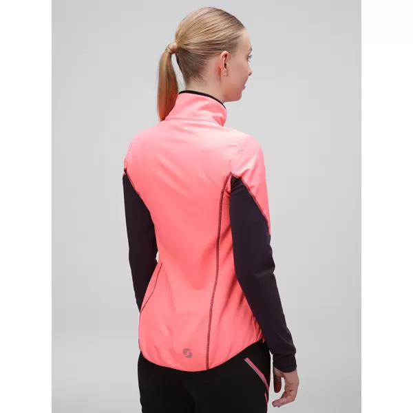  Ženska softshell jakna LOAP UXULA XLW2305 ORANŽNA 
