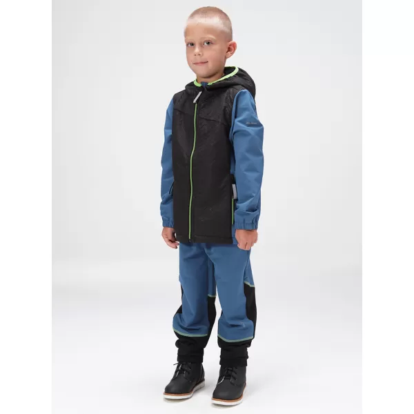  Otroška softshell jakna LOAP URANIX OLK2307 MODRA 