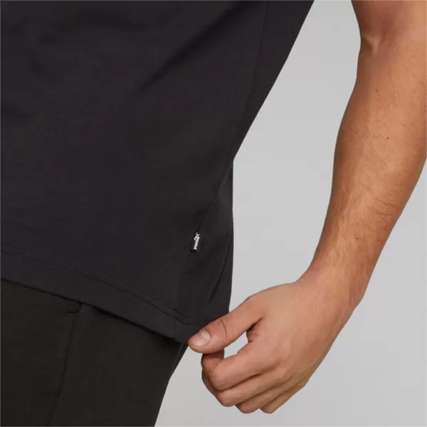  Moška majica s kratkimi rokavi PUMA ESS+ 2 COL LOGO TEE 586759-61 ČRNA 
