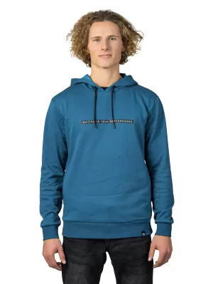 Moški pulover HANNAH SEYMORE HOODY TEMEN DENIM