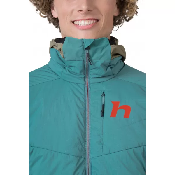  Moška jakna HANNAH KECHU HOODY OLJE MODRO/ŽGANA OLJKA 
