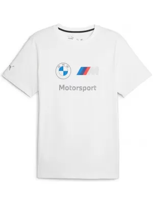 Moška majica s kratkimi rokavi PUMA BMW MMS ESS LOGO TEE 621314-02 BELA