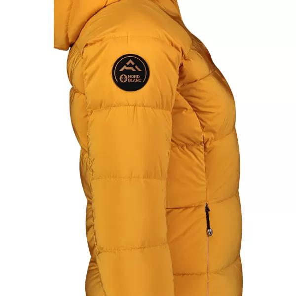  Ženska prešita jakna NORDBLANC CONDITIONS NBWJL7716 ORANŽNA 