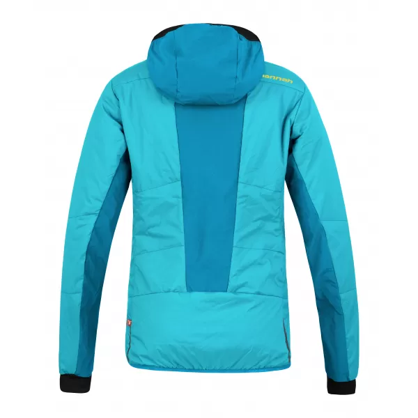  Ženska jakna HANNAH NAVA HOODY SCUBA MODRA/EMAJL MODRA 