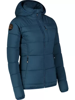 Ženska prešita jakna NORDBLANC CONDITIONS NBWJL7716 MODRA