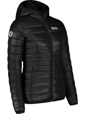 Ženska prešita jakna NORDBLANC SPARKLE NBWJL7947 ČRNA