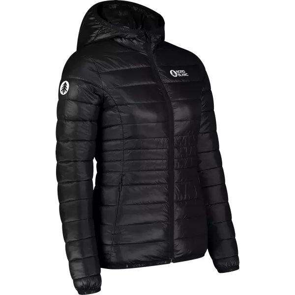  Ženska prešita jakna NORDBLANC SPARKLE NBWJL7947 ČRNA 