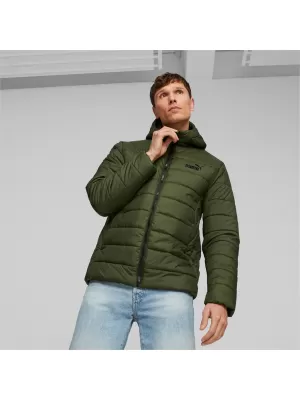 Moška jakna PUMA ESS HOODED PADDED JACKET 848938-31 ZELENA