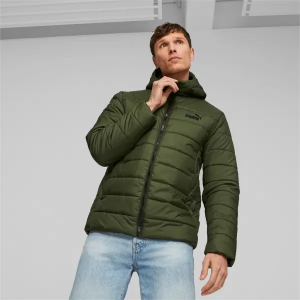  Moška jakna PUMA ESS HOODED PADDED JACKET 848938-31 ZELENA 