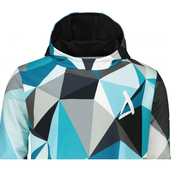  Moški premium pulover ALTISPORT VOJ/ALM007MI01 MODRA/SIVA 