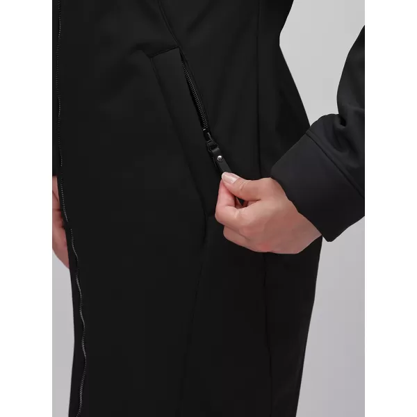  Ženska softshell jakna LOAP LUNELLA OLW2309 ČRNA 