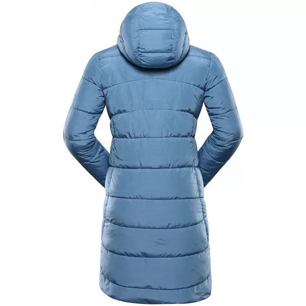  Ženski hi-therm plašč ALPINE PRO EDORA LCTB206 MODRO 