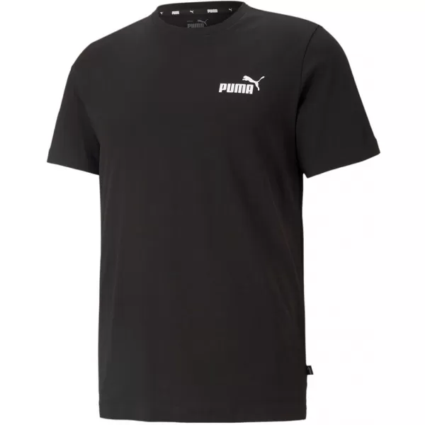  Moška majica s kratkimi rokavi PUMA ESS SMALL LOGO TEE 586668-01 ČRNA 