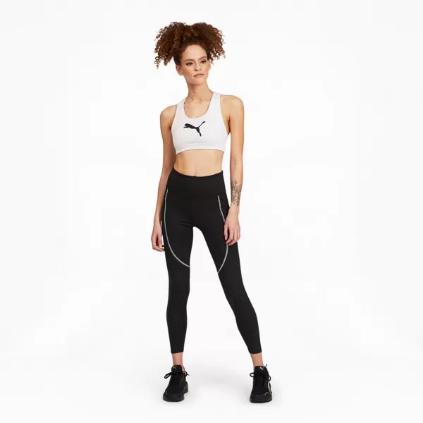  Ženski nedrček PUMA MID IMPACT 4KEEPS GRAPHIC BRA PM 520306-52 BELA 
