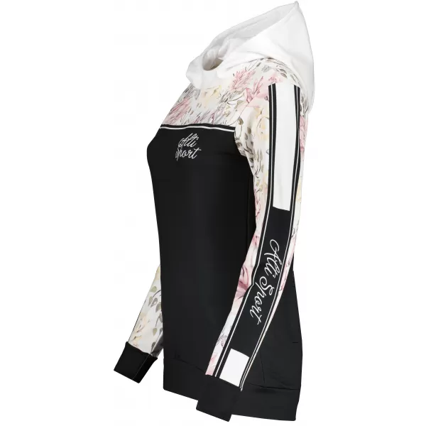  Ženski premium pulover ALTISPORT VOJ/ALW008MI01 ČRNA 