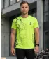 Premium moška majica s kratkimi rokavi ALTISPORT VOJ/ALM004TR01 NEON RUMENA