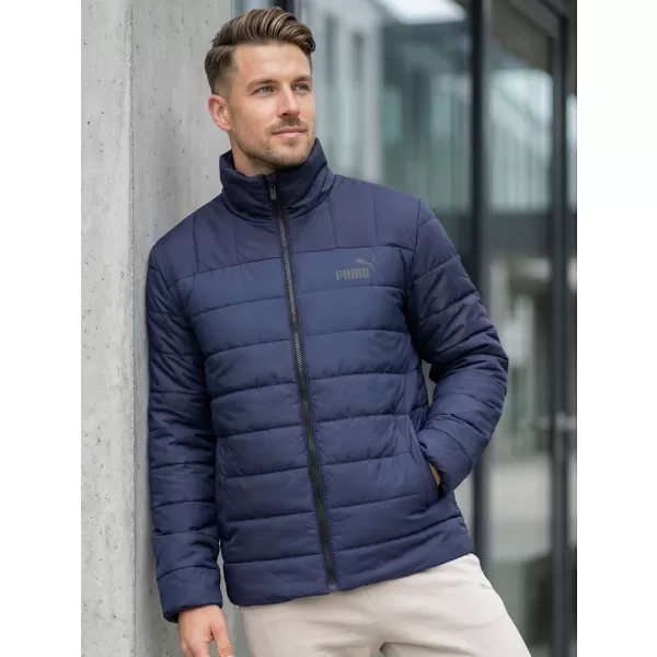  Moška jakna PUMA ESS+ PADDED JACKET 849349-06 MODRA 