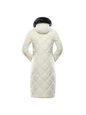 Plašč ALPINE PRO GOSBERA LCTB205 BELA