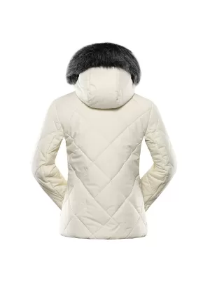 Ženska jakna ALPINE PRO LODERA LJCB593 BELA
