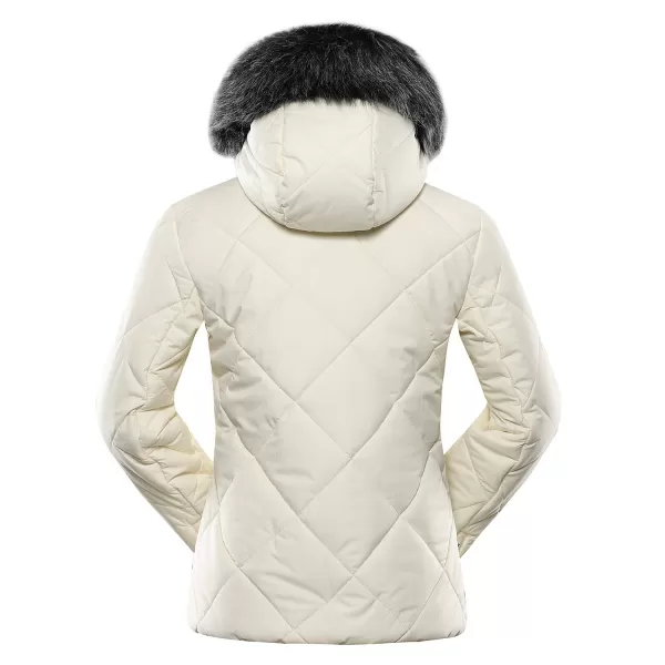  Ženska jakna ALPINE PRO LODERA LJCB593 BELA 