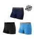 Moške boksarice SENSOR MERINO ACTIVE 3-PACK BLACK/BLUE/DEEP BLUE