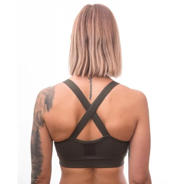  Ženski športni nedrček SENSOR INFINITY ECO OLIVE GREEN 
