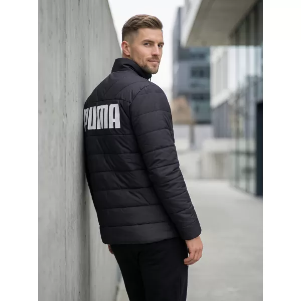  Moška jakna PUMA ESS+ PADDED JACKET 849349-01 ČRNA 