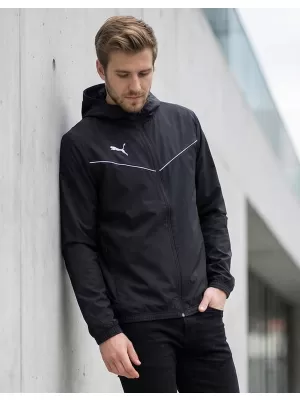 Moška jakna PUMA TEAMRISE ALL WEATHER JACKET 657396-03 ČRNA
