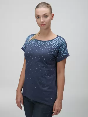 Ženska majica s kratkimi rokavi LOAP AMICA CLW23161 MODRA