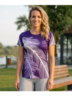 Ženska premium funkcionalna majica ALTISPORT VOJ/ALW001TR01 VIJOLIČNA