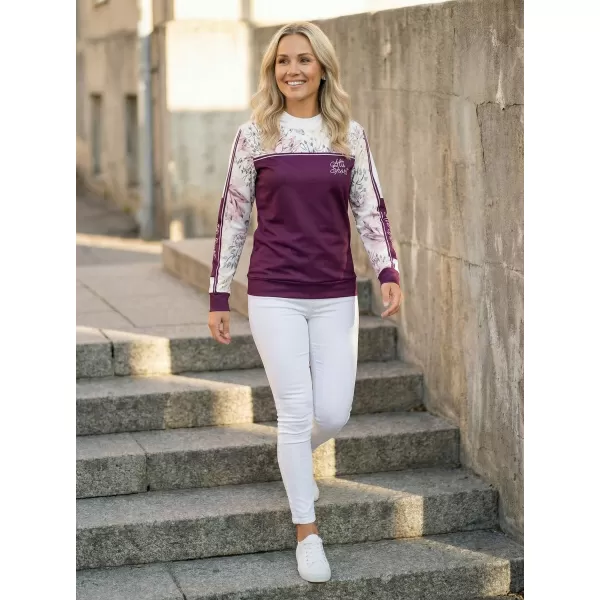  Ženski premium pulover ALTISPORT VOJ/ALW008MI01 BORDO 