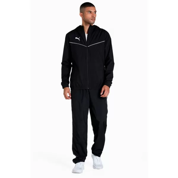  Moška jakna PUMA TEAMRISE ALL WEATHER JACKET 657396-03 ČRNA 