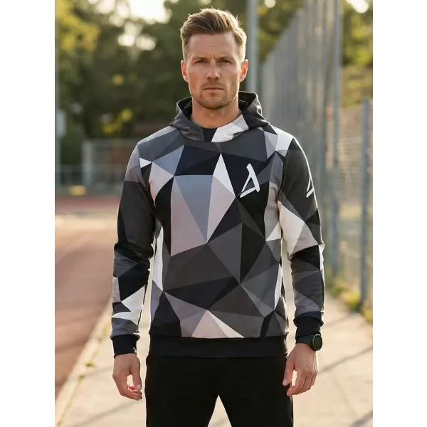  Moški premium pulover ALTISPORT VOJ/ALM007MI01 SIVA 