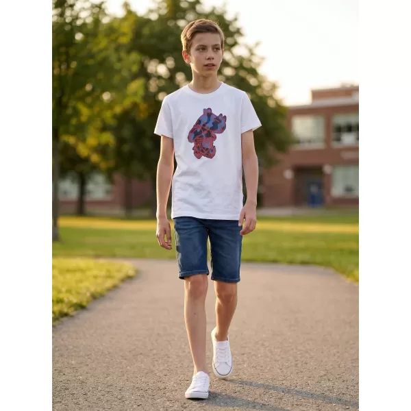  Fantovska majica s kratkimi rokavi SAM 73 SILAQUI KT 502 BELA 