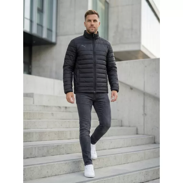  Moška jakna PUMA TEAMLIGA LIGHT JACKET 657617-03 ČRNA 