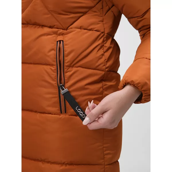  Ženski plašč LOAP TARVISIA CLW23107 ORANŽNA 