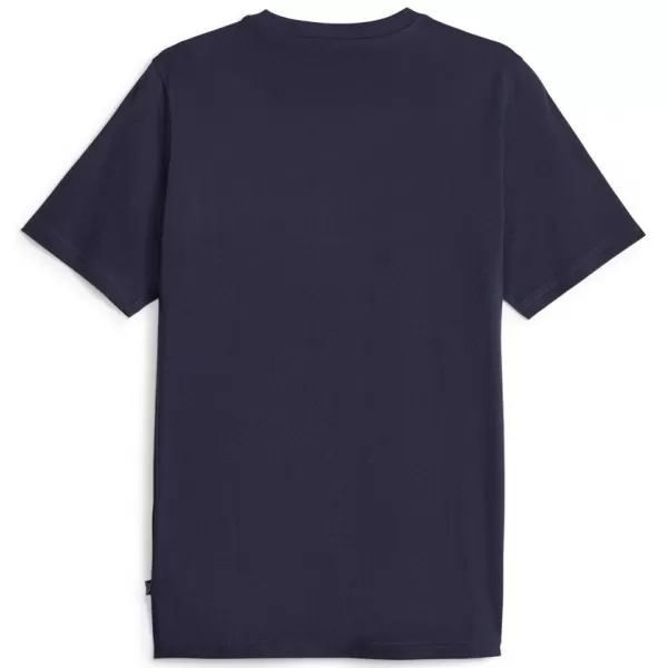  Moška majica s kratkimi rokavi PUMA GRAPHICS WORDING TEE 677185-06 MODRA 