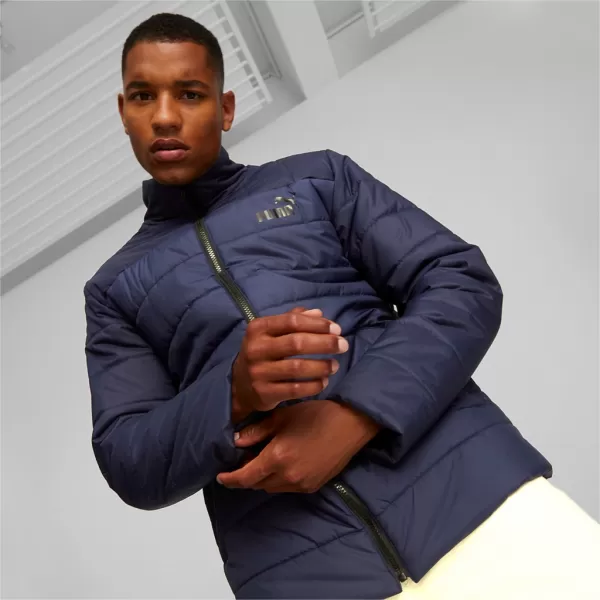  Moška jakna PUMA ESS+ PADDED JACKET 849349-06 MODRA 