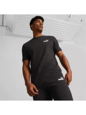 Moška majica s kratkimi rokavi PUMA ESS SMALL LOGO TEE 586668-01 ČRNA