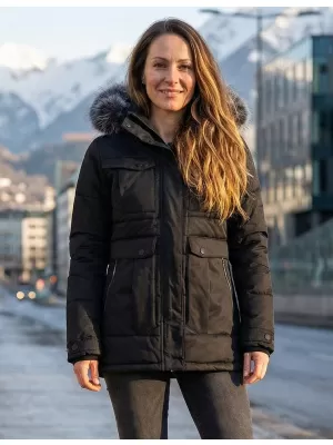 Ženska jakna ALPINE PRO EGYPA LJCB592 ČRN