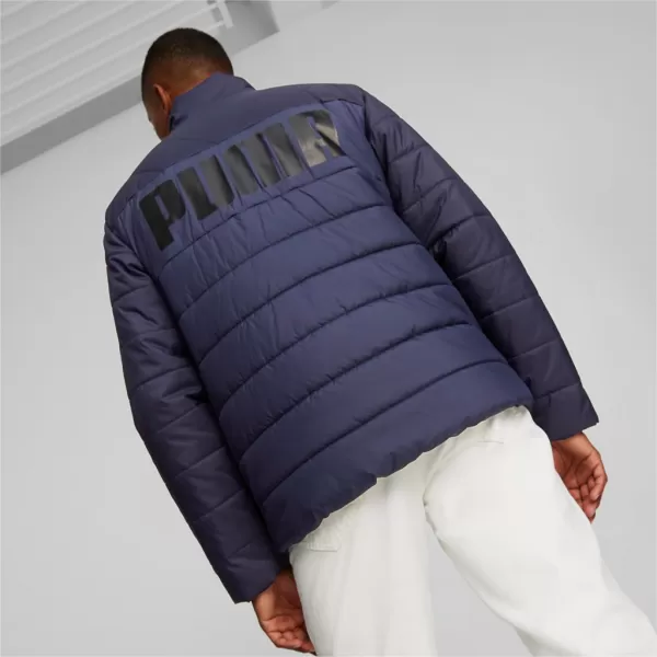  Moška jakna PUMA ESS+ PADDED JACKET 849349-06 MODRA 