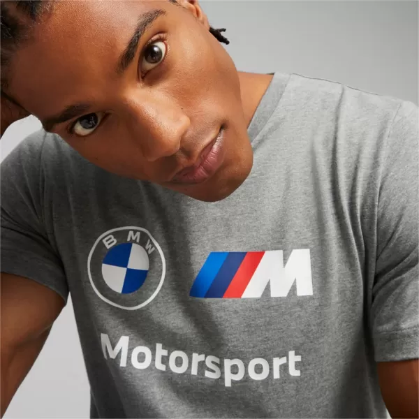  Moška majica s kratkimi rokavi PUMA BMW MMS ESS LOGO TEE 621314-03 SIVA 