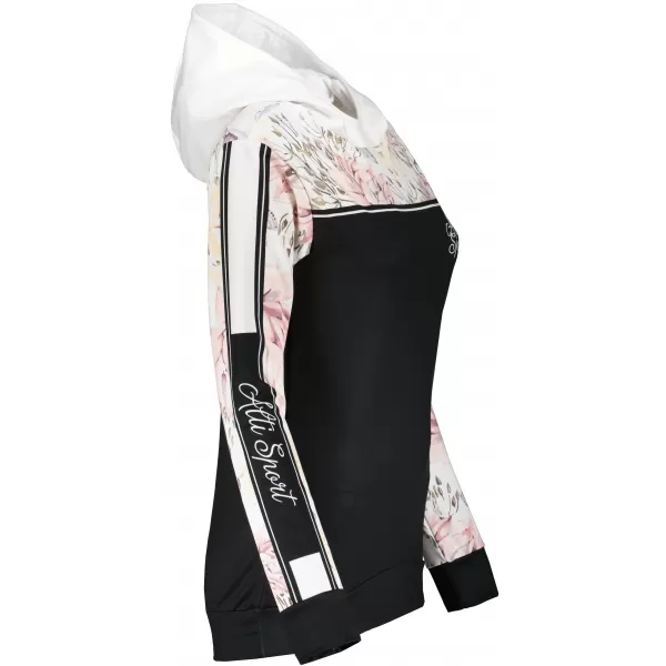  Ženski premium pulover ALTISPORT VOJ/ALW008MI01 ČRNA 